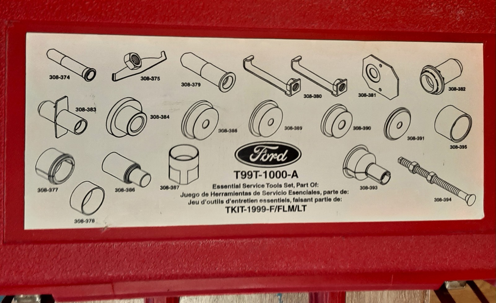 Ford Rotunda T99T-1000-A ZF 6 Speed Manual Transmission Tool Set COMPLETE UNUSED