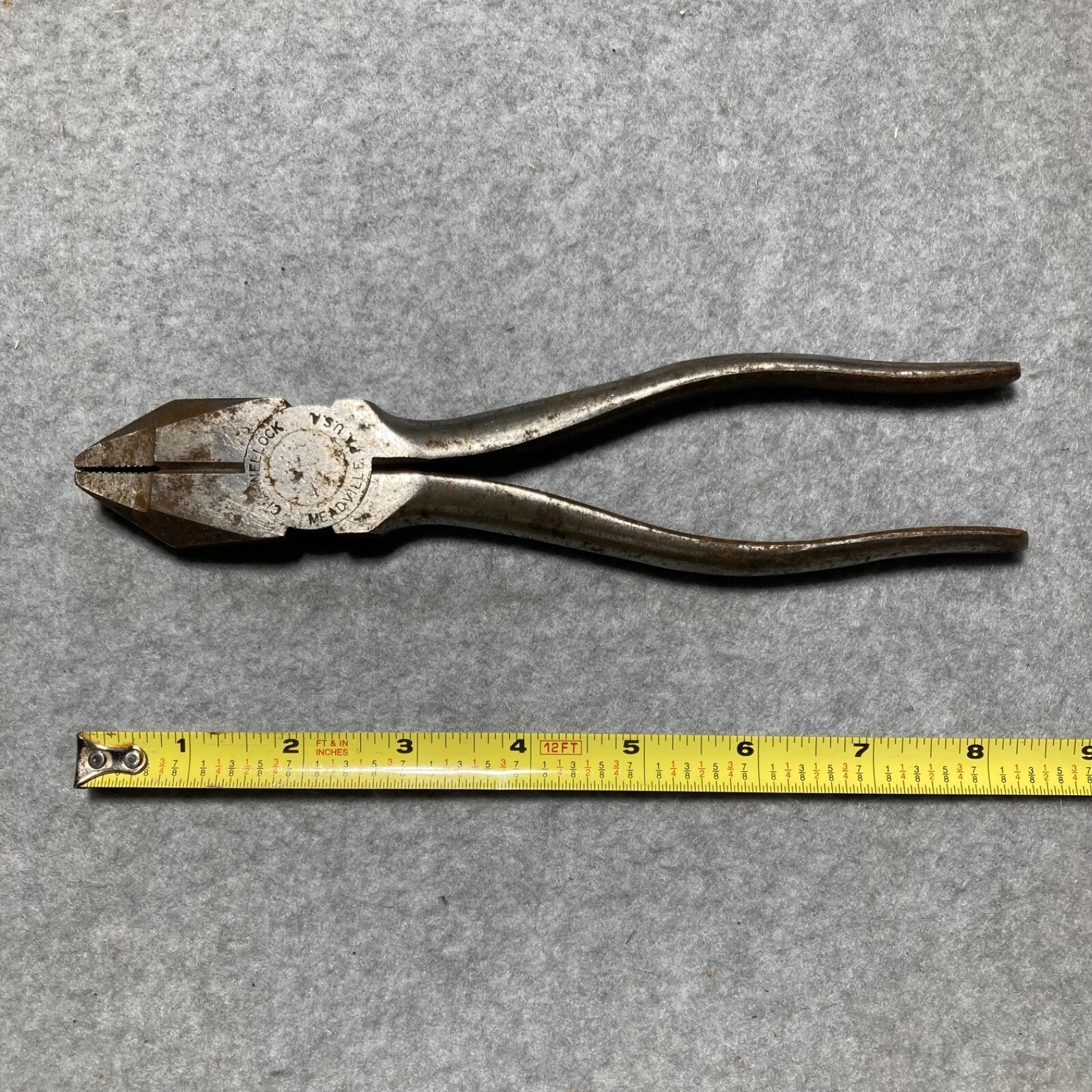 Channellock 3048 Line Pliers Meadville P.A. 8.5” Long Vintage