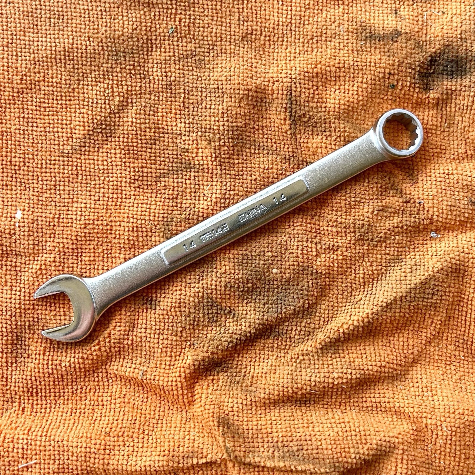 GM Goodwrench 14mm 12pt, Combination Wrench #115142 -Very Good Condition
