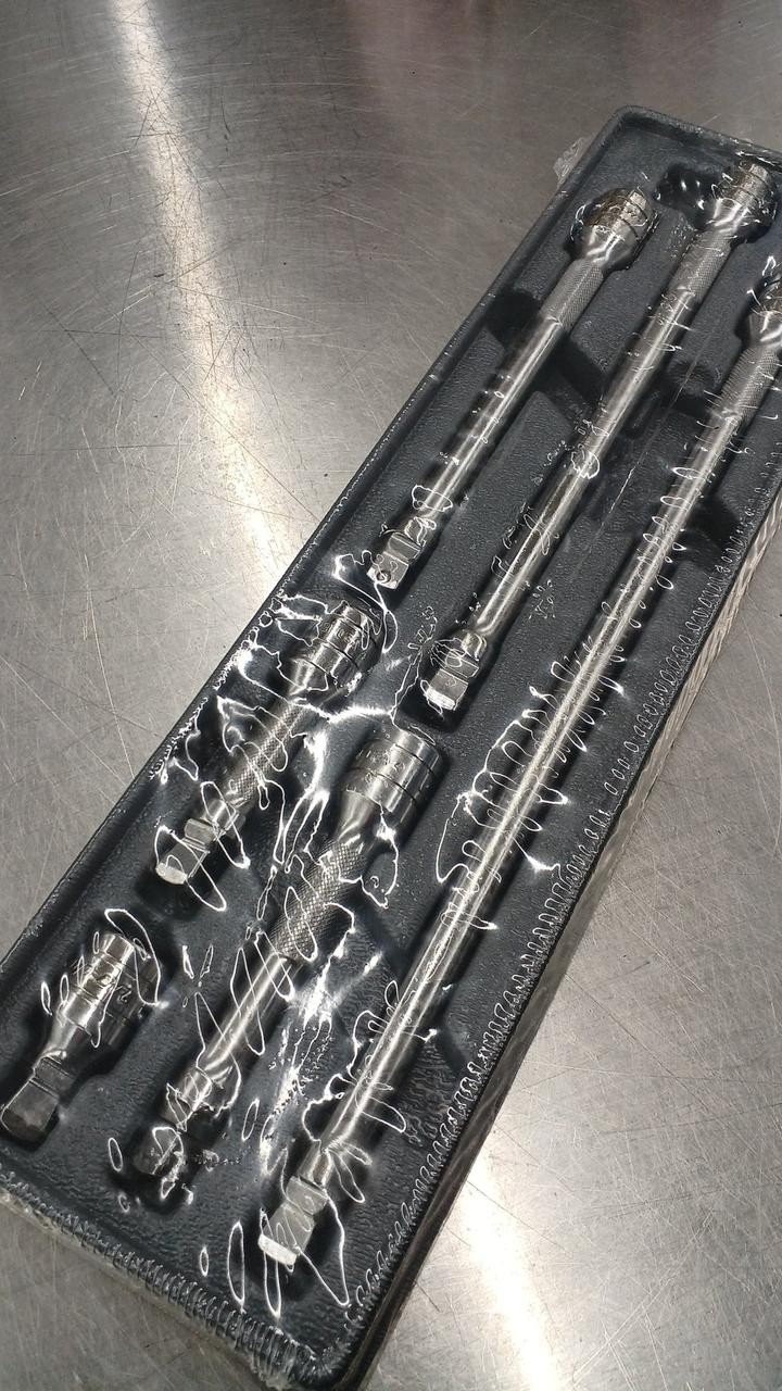 Snap-on 206AFXWP 3/8″ Drive Wobble Plus Extension Bar Set 6pc Friction Ball