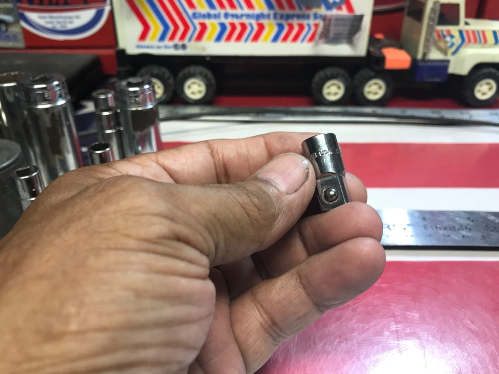Matco tools adapter 1/4” in 3/8” out NICE 👍 AB12B USA 🇺🇸 1212