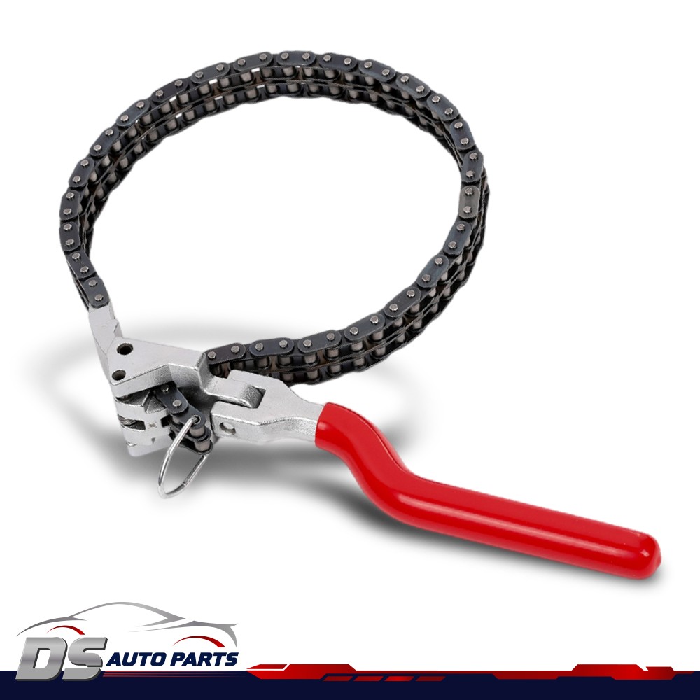 Heavy-Duty Ratcheting Chain Wrench Oil Filter Change Pipe Fittings 60-160mm