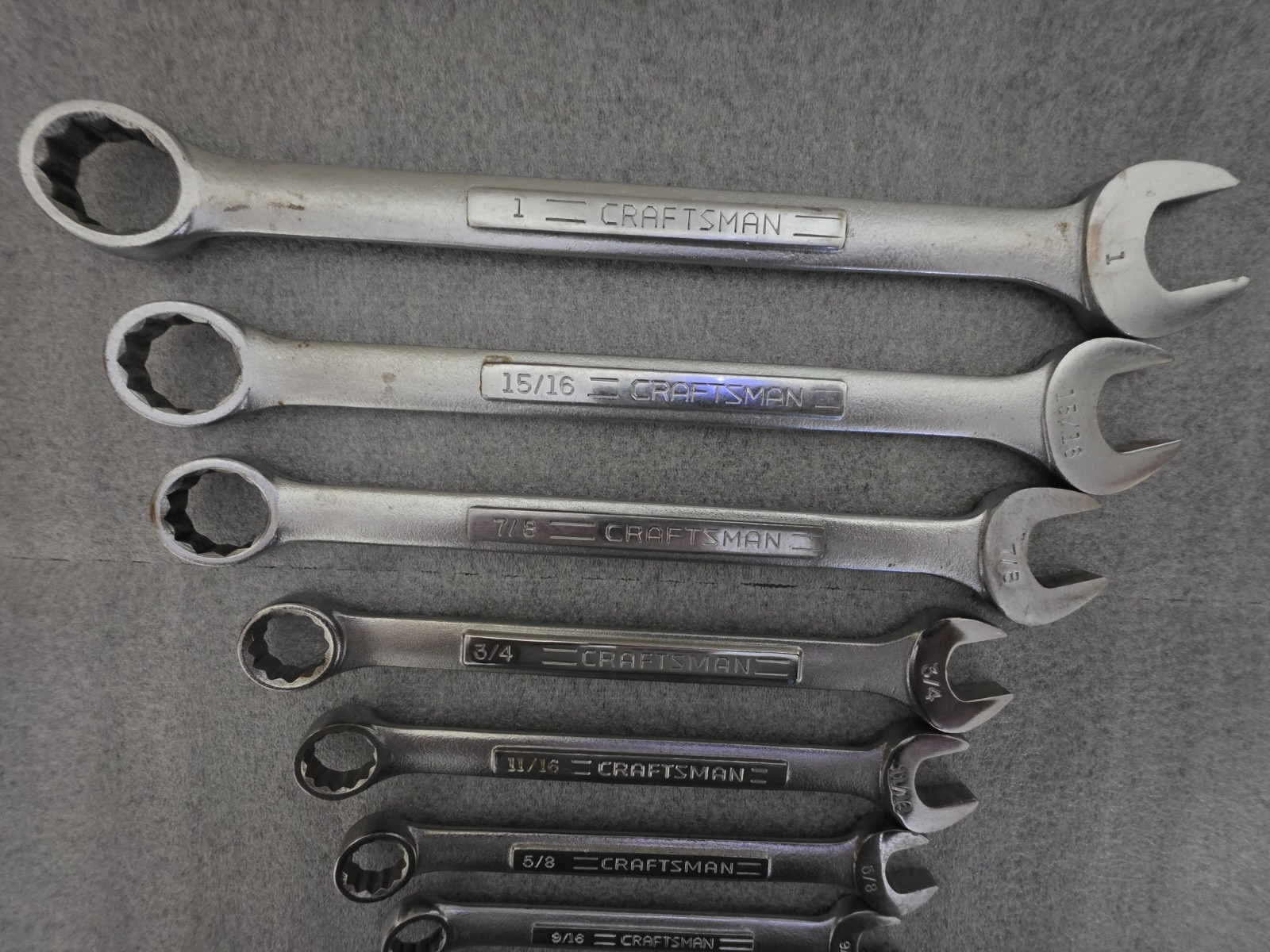 Set of 12 Craftsman Wrench’s