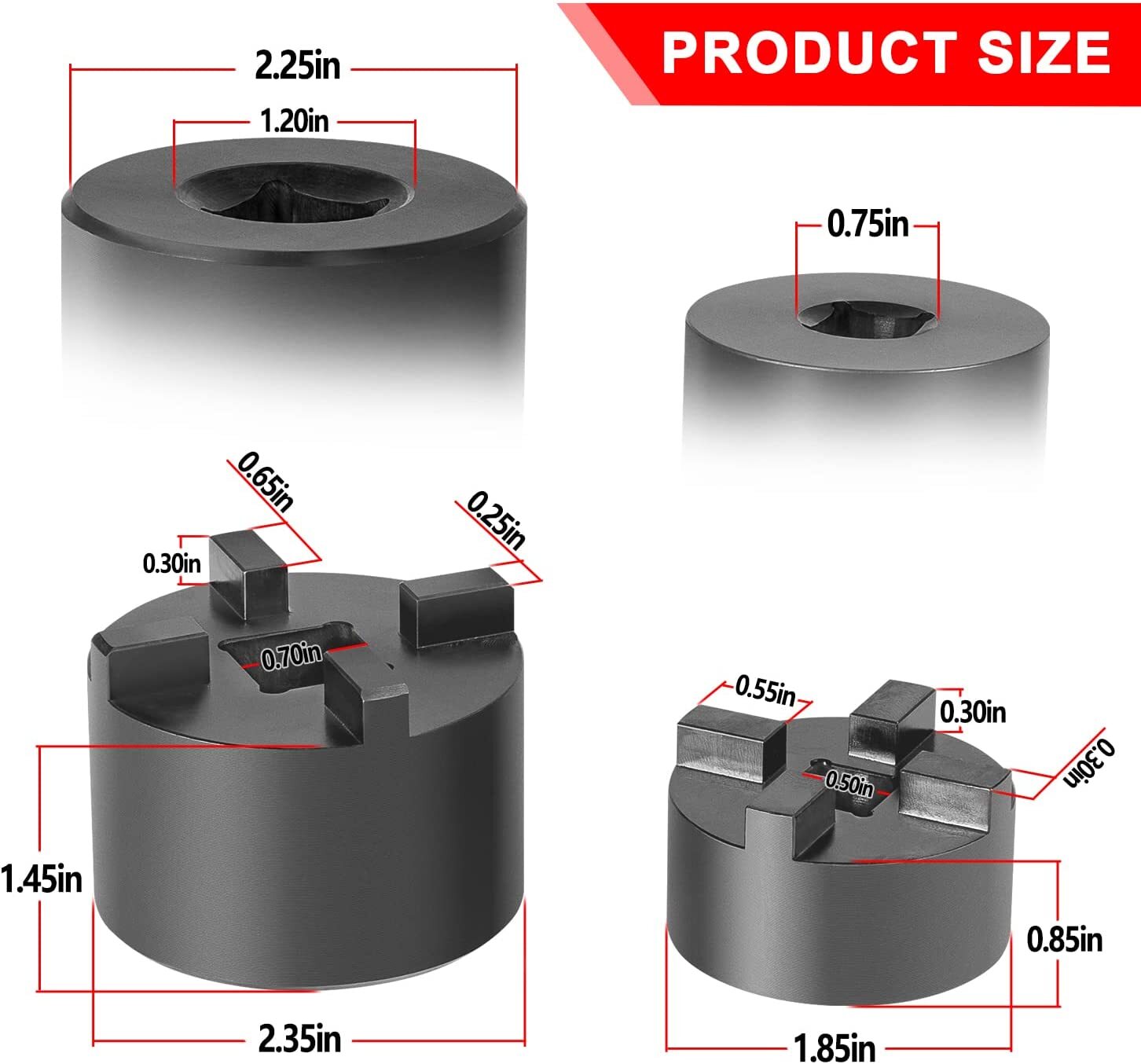 Truck King Pin Socket Cap Removal Tool For Mack 10500, 12000, 16000, 18000 20000