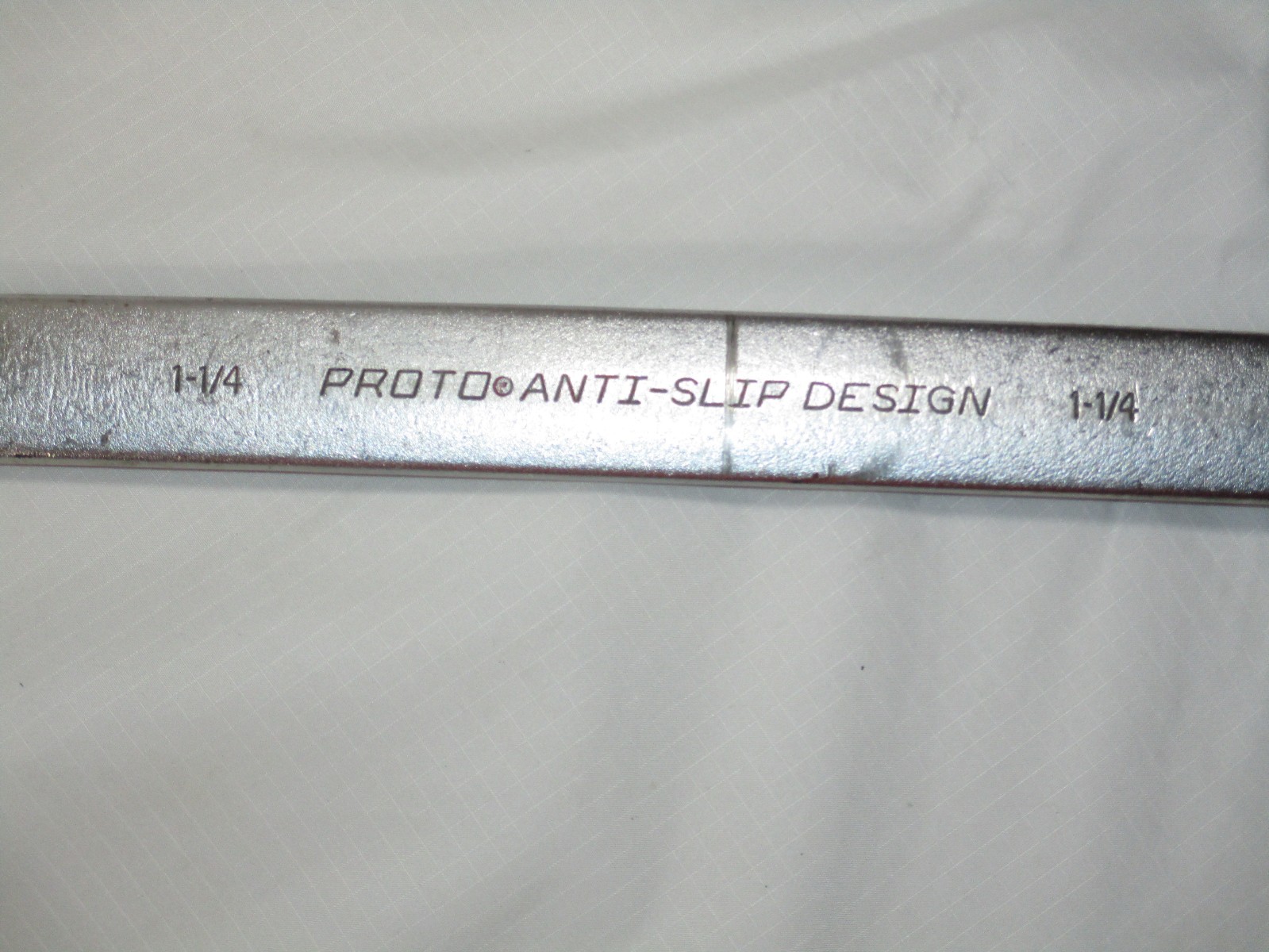 PROTO ANTI-SLIP DESIGN~ 1 1/4» Combination Wrench~1240ASD ~12 Point~USA~Used
