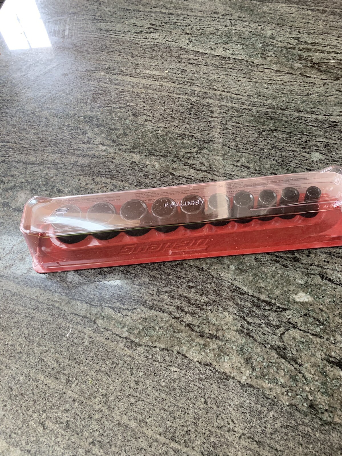 Snap On 210imfsya 10 pc 3/8 drive 6 point semi deep impact socket set sealed