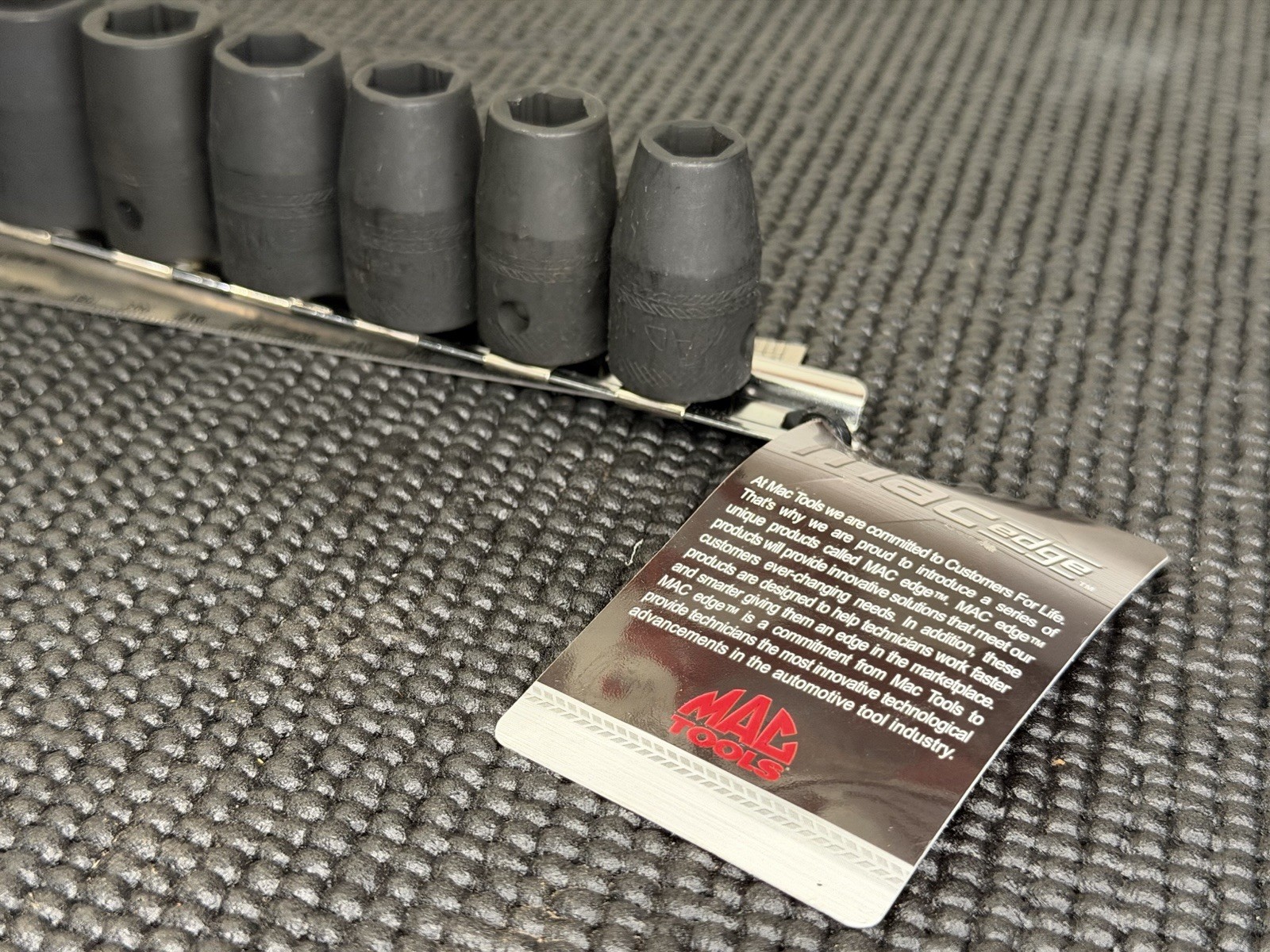 NEW Mac Tools 13PC 1/2″ Drive Metric Impact Socket Set – SVPGM136BR
