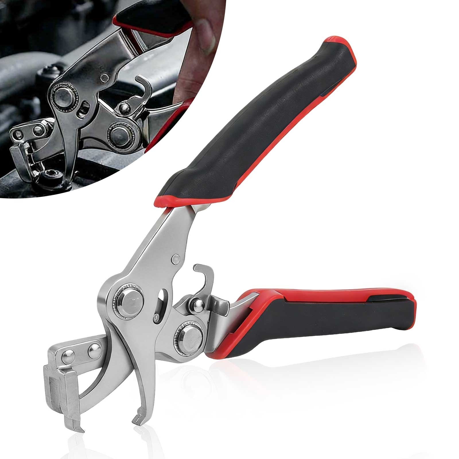 Car Clip Plier Disassembly Tool Heavy Duty Spring Loaded Auto Trim Removal Rivet