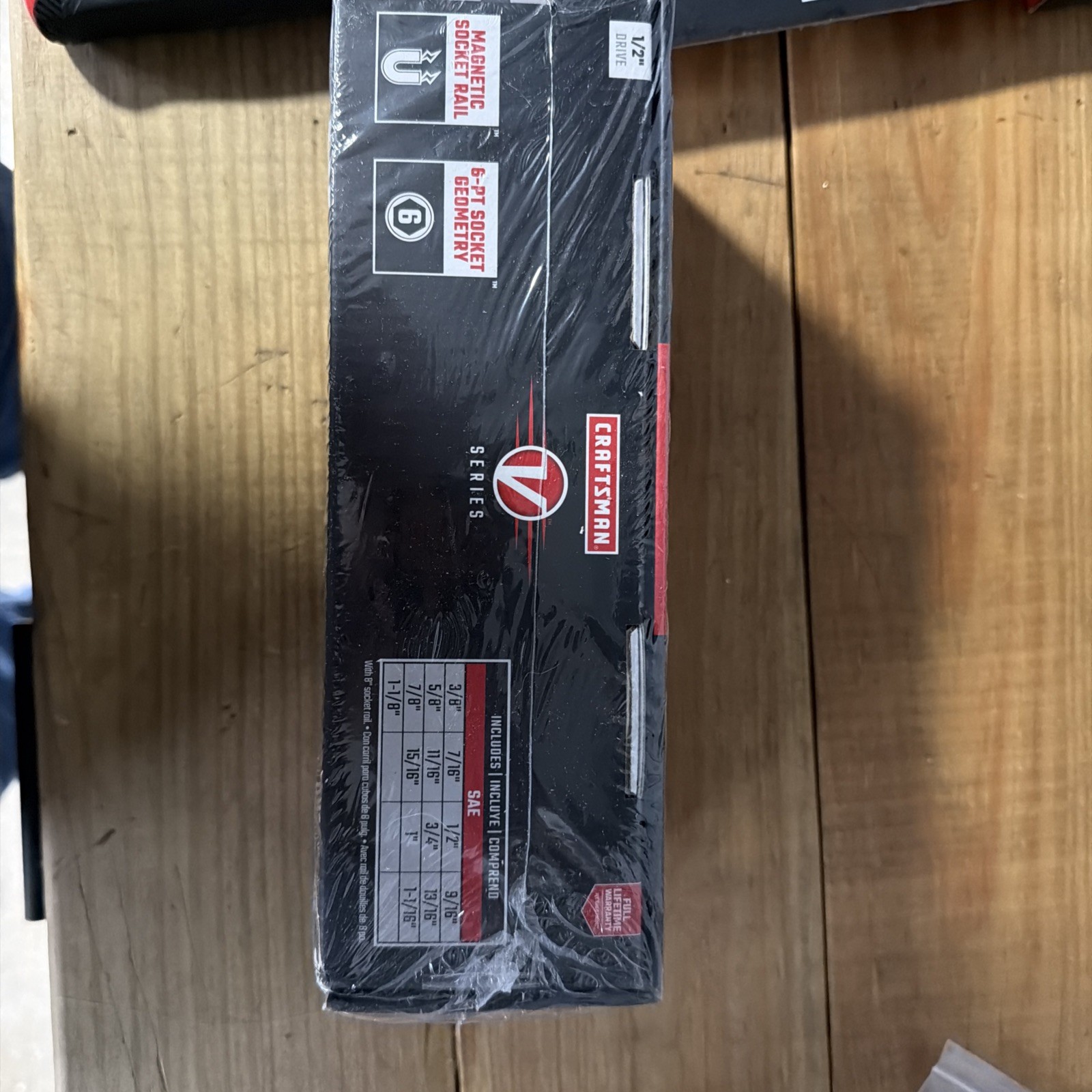 CRAFTSMAN V-SERIES 1/2 in Flex Head Ratchet & Deep SAE Socket Set (CMMT17395V)