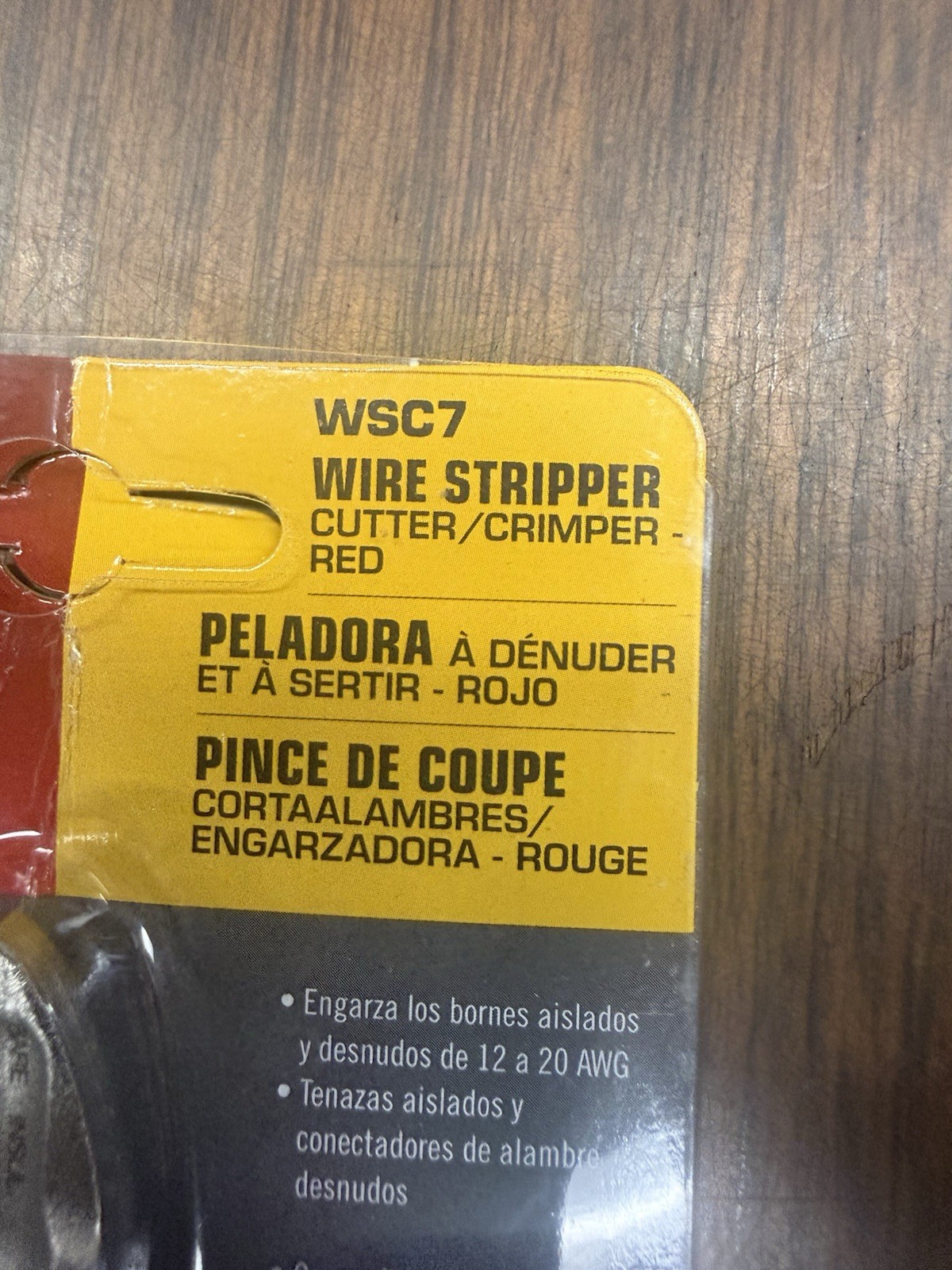 Mac Tools Wsc7 Wire Stripper Crimpers