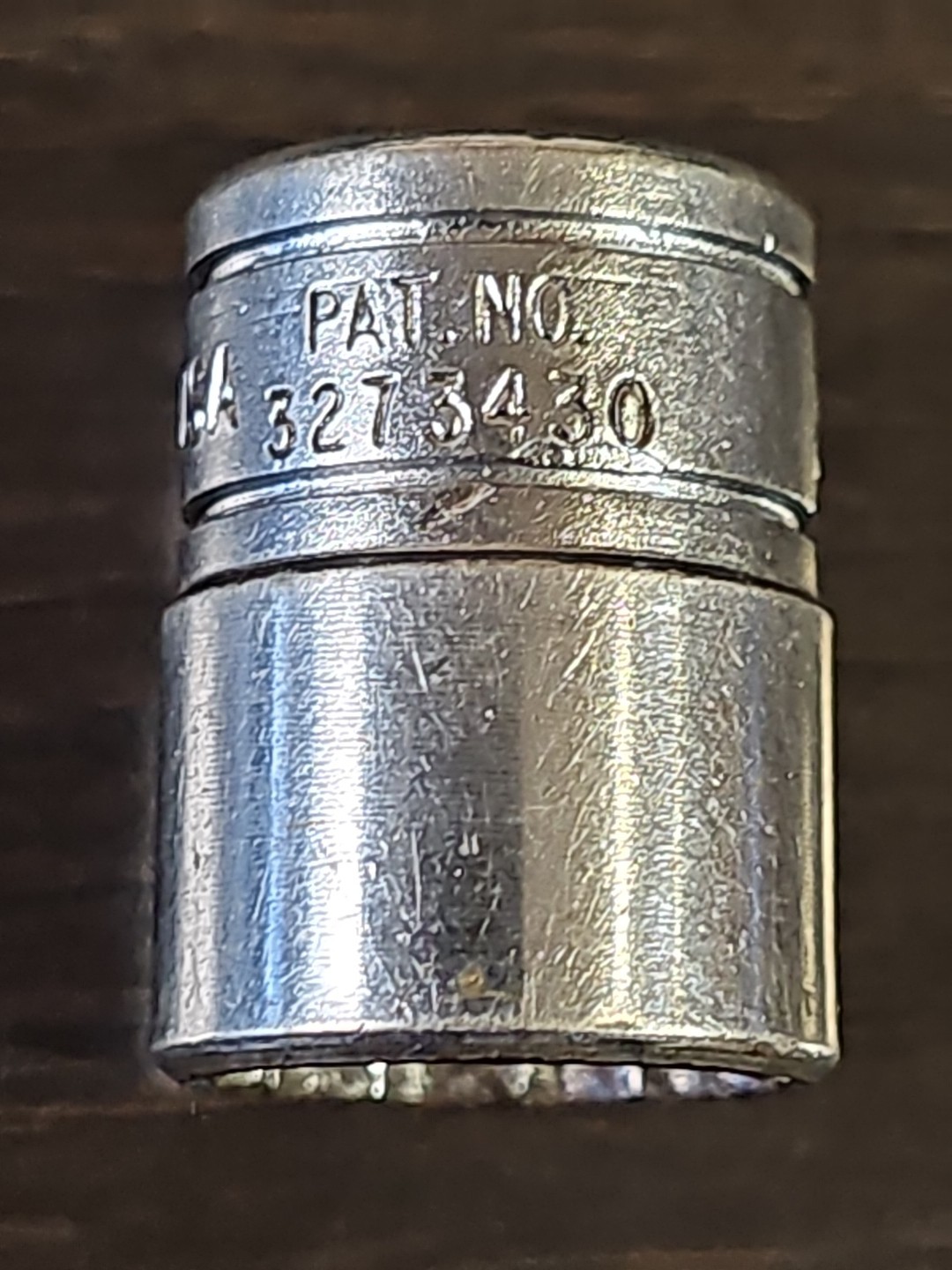 Snap-on Tools F-161 1/2” SAE Chrome 3/8″ Drive 12-Point Chrome Socket USA