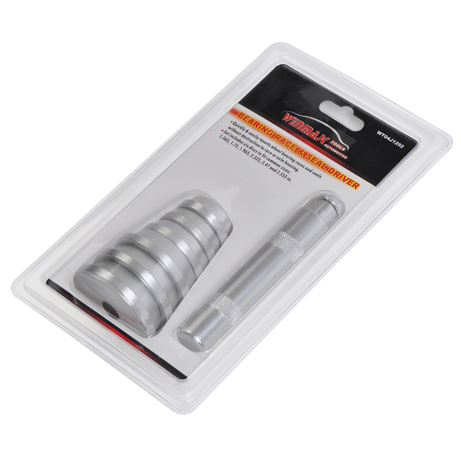 7pc Bearing Race And Seal Driver Tool Set 1.555″ 1.75″ 1.965″ 2.32″ 2.48″ 2.559″