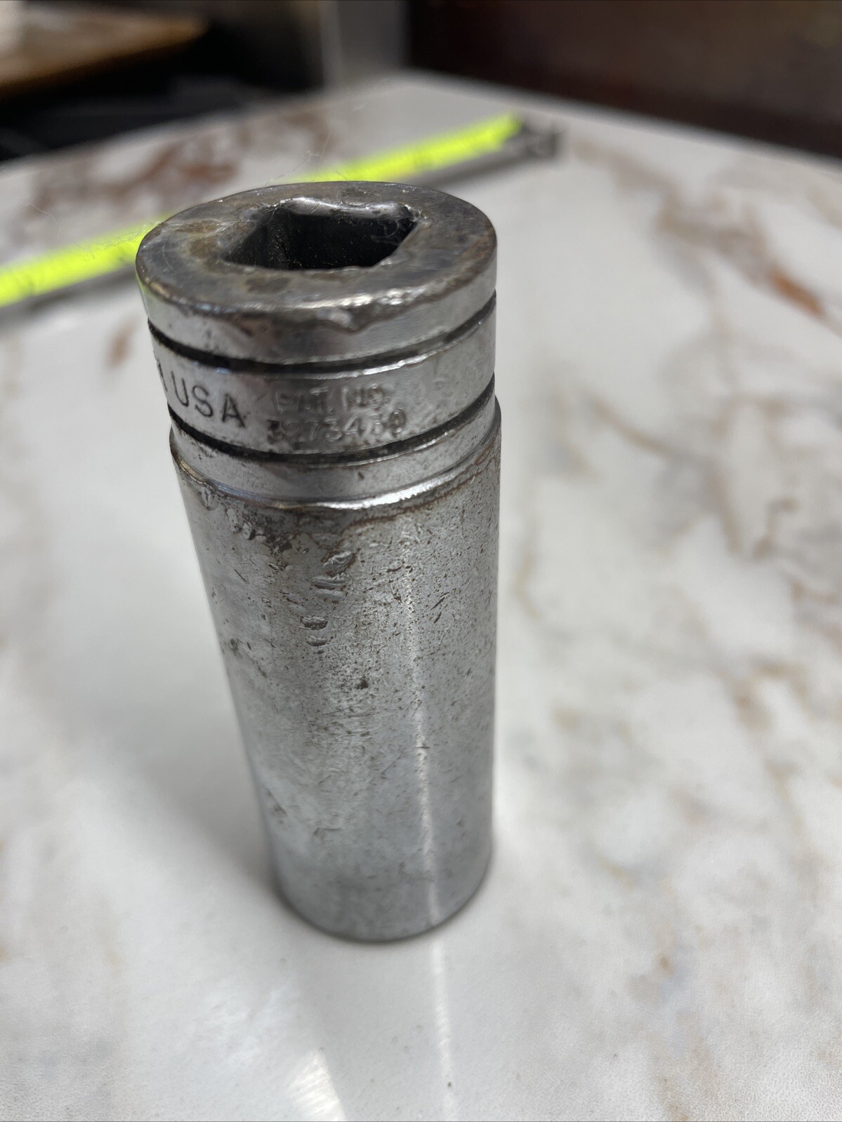 Snap On Tools TS281 7/8″ SAE Flank Drive Deep Chrome Socket 1/2″ Drive 6 Point