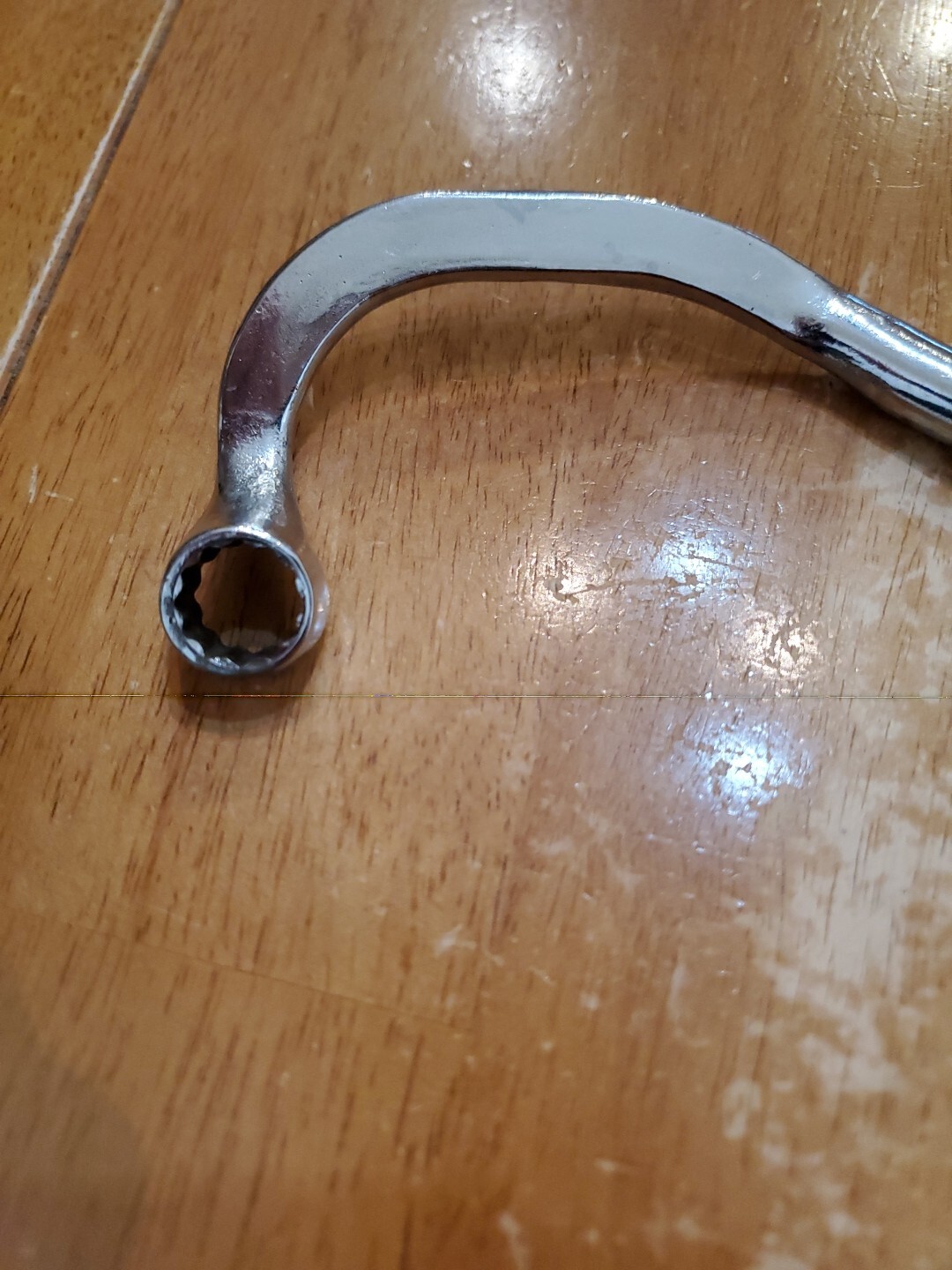 Snap On 9/16″ 12Pt SAE Chrome Door Hinge Wrench S9619