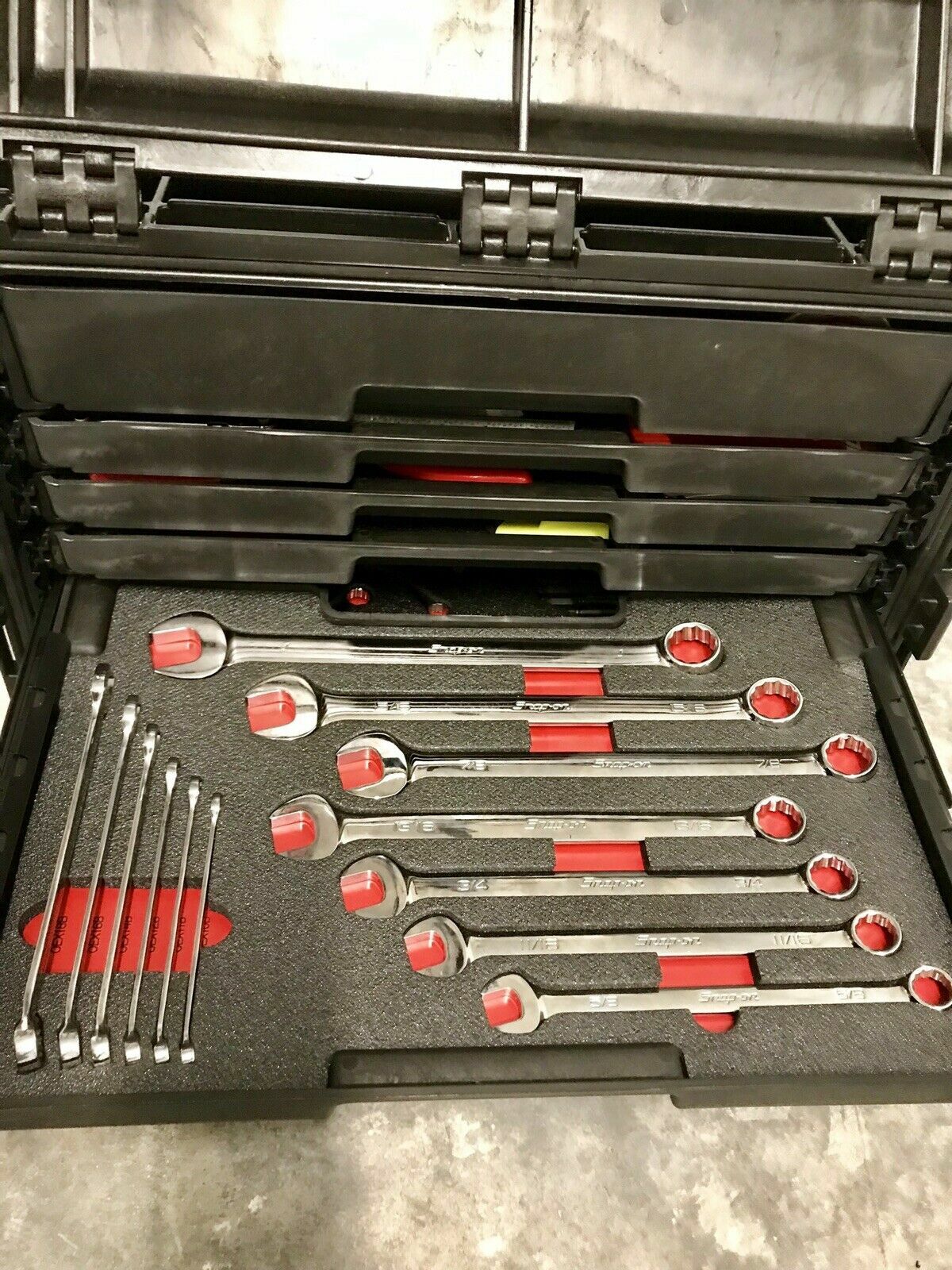 New Snap-on™ GMTK General Mechanic’s Maintenance Military Tool Set Kit 8 Drawer
