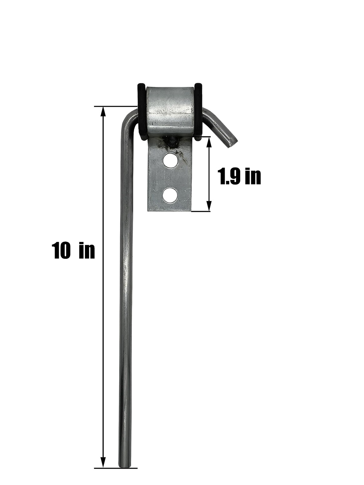 4 Pcs Heavy Duty Exhaust Hanger Rod Universal Use Exhaust Hanger 3/8″ Rod 10…