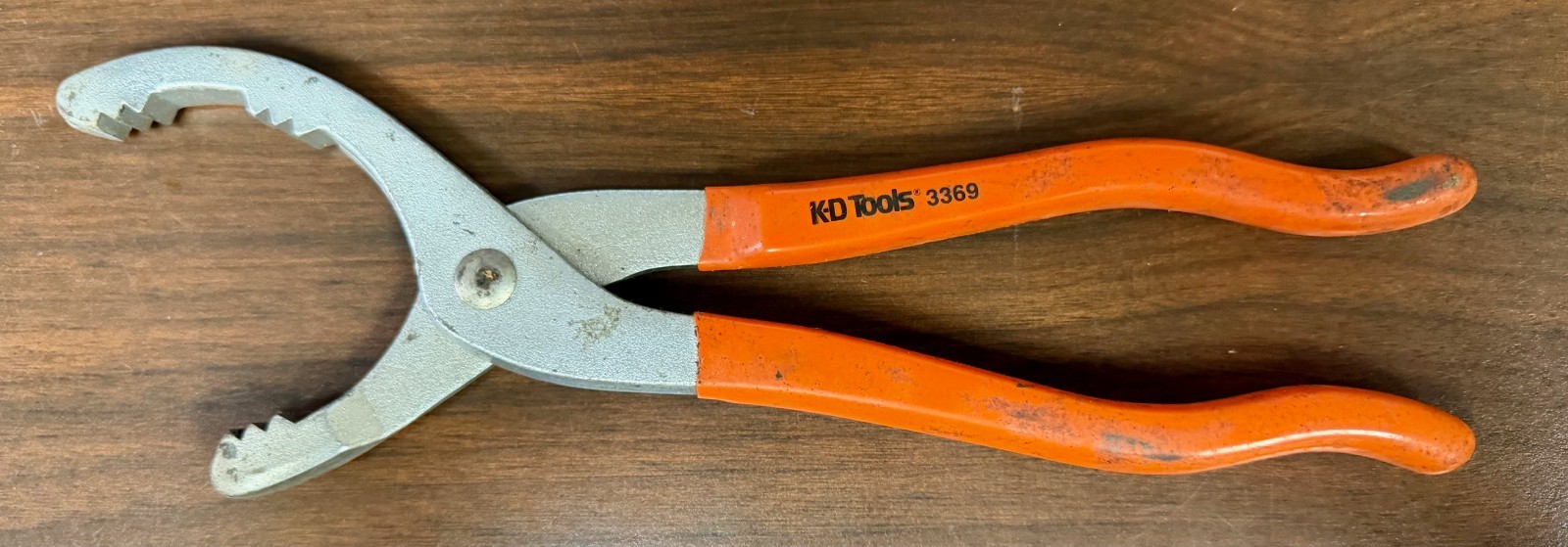 KD Tools, Oil Filter Wrench Pliers, Part #3369 – 2-3/4 to 3-1/8In(F1)