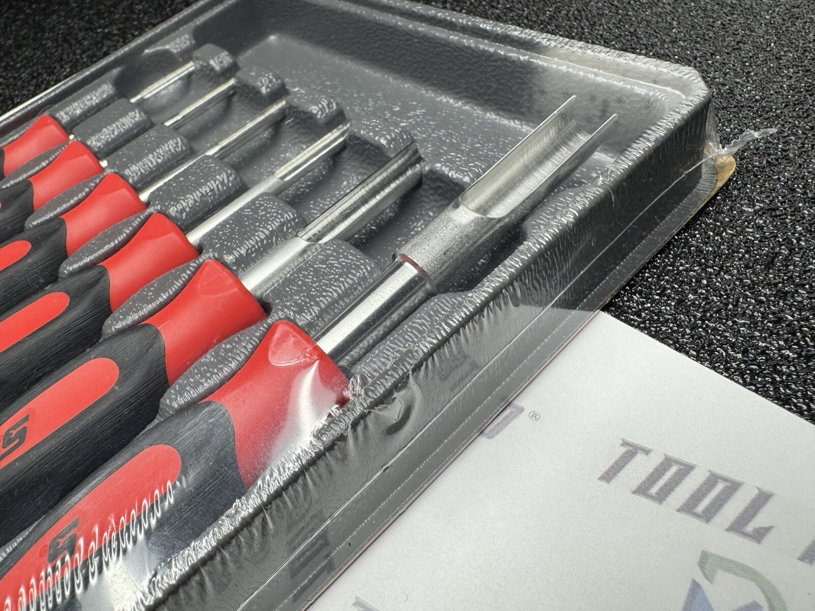 Snap-on Tools USA NEW 6-Piece RED Soft Grip Terminal Tool Kit SGDTT106