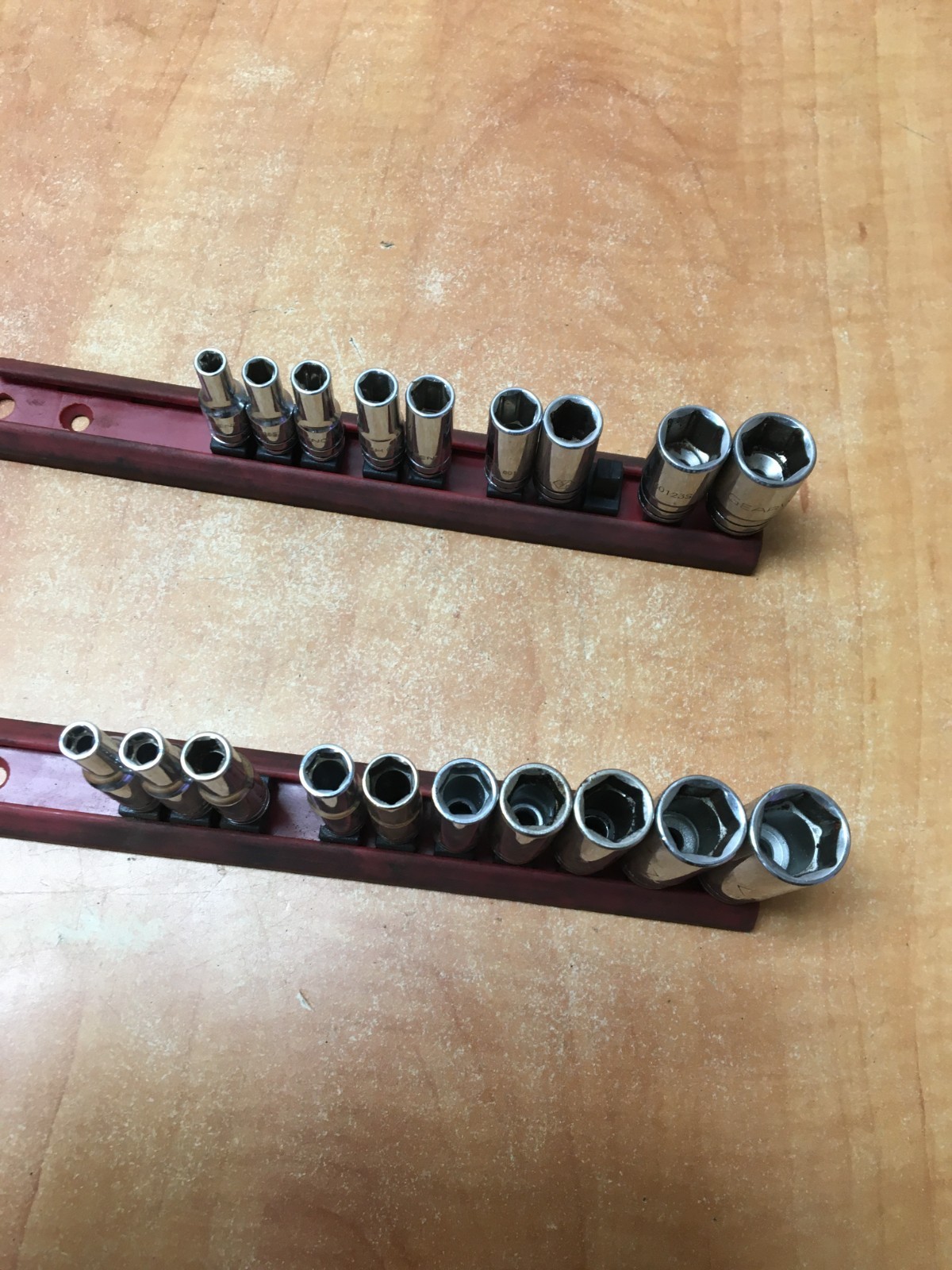 Gearwrench 6 Point 19pc Socket Set 1/4″ Drive SAE DEEP & SEMI 3/16 to 9/16