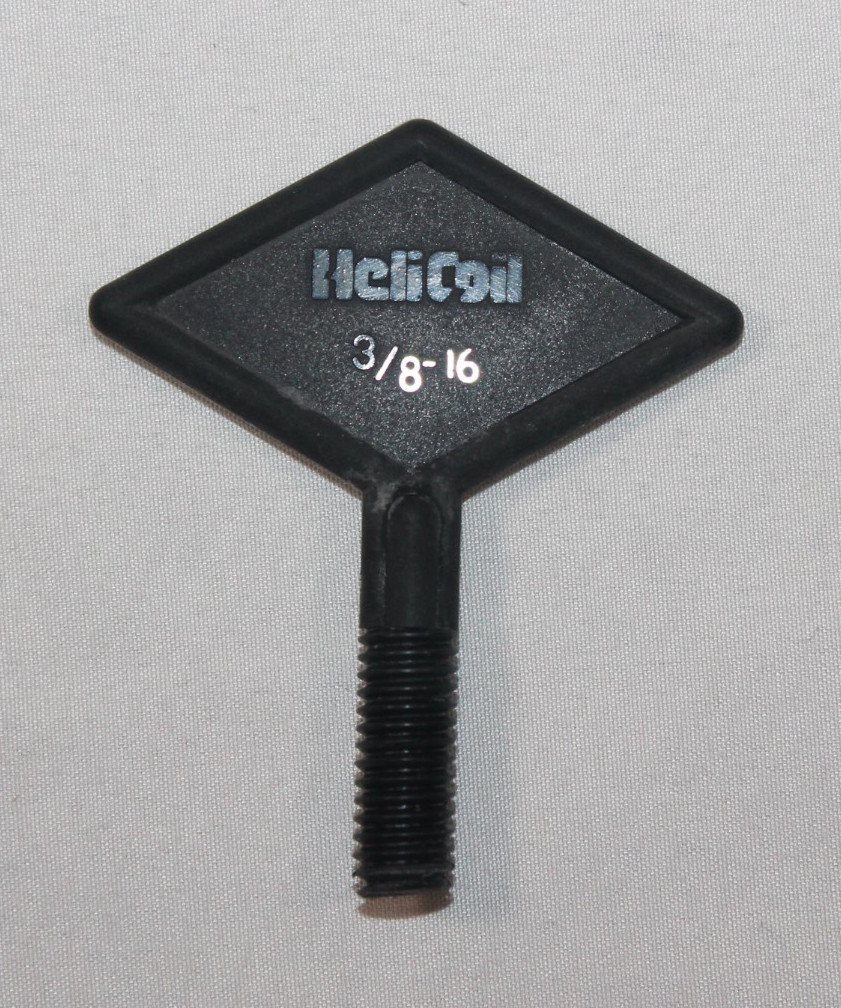 Heli‑Coil Thread Repair Kit 3/8‑16 UNC Tap Tool Inserts Preowned USA Complete