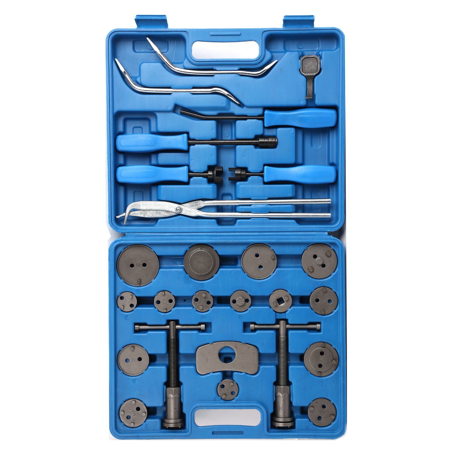18pc Brake Caliper Tool Set & 8 Pc Drum Brake Tool Kit Removal & Installation