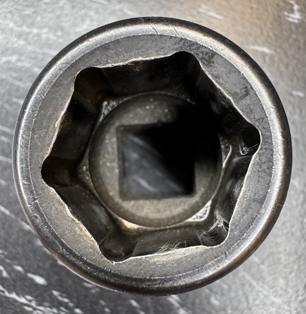 Snap On Tools 1/2” Drive Metric 6 Point 20MM Shallow Impact Socket IMM200