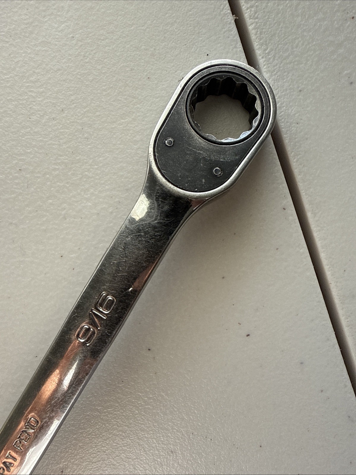 Snap-on Tools 9/16″ Reversible Flank Drive Plus Ratcheting Wrench SOXRR18 USA