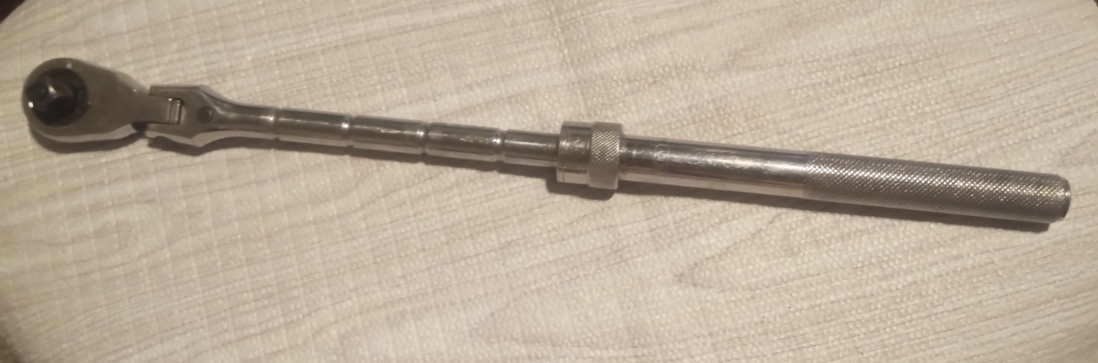 Stanley 7-85-782 Extendable Flex Head Ratchet 3/8”