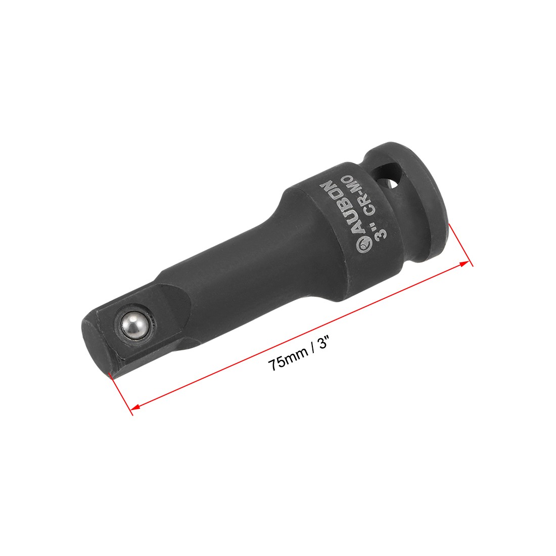 2Pcs 1/2-Inch Drive by 3-Inch Impact Extension Bar High Carbon Steel