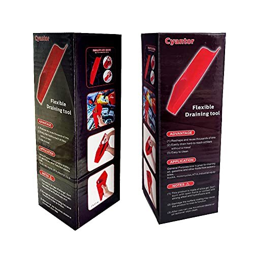 Flexible Draining Oil Funnel Foldable Guide Tool for Trucks Motorcycles Cars