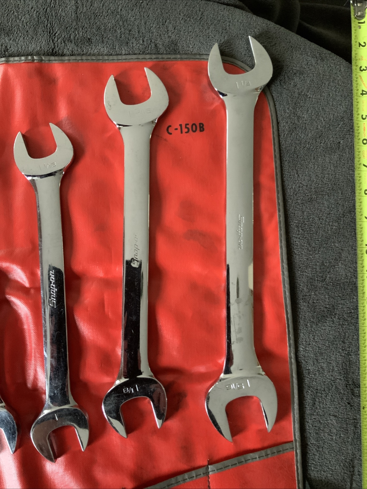 Snap On 15pc Double Open End Wrench Set, 1/4 Up To 1 5/16….sae….