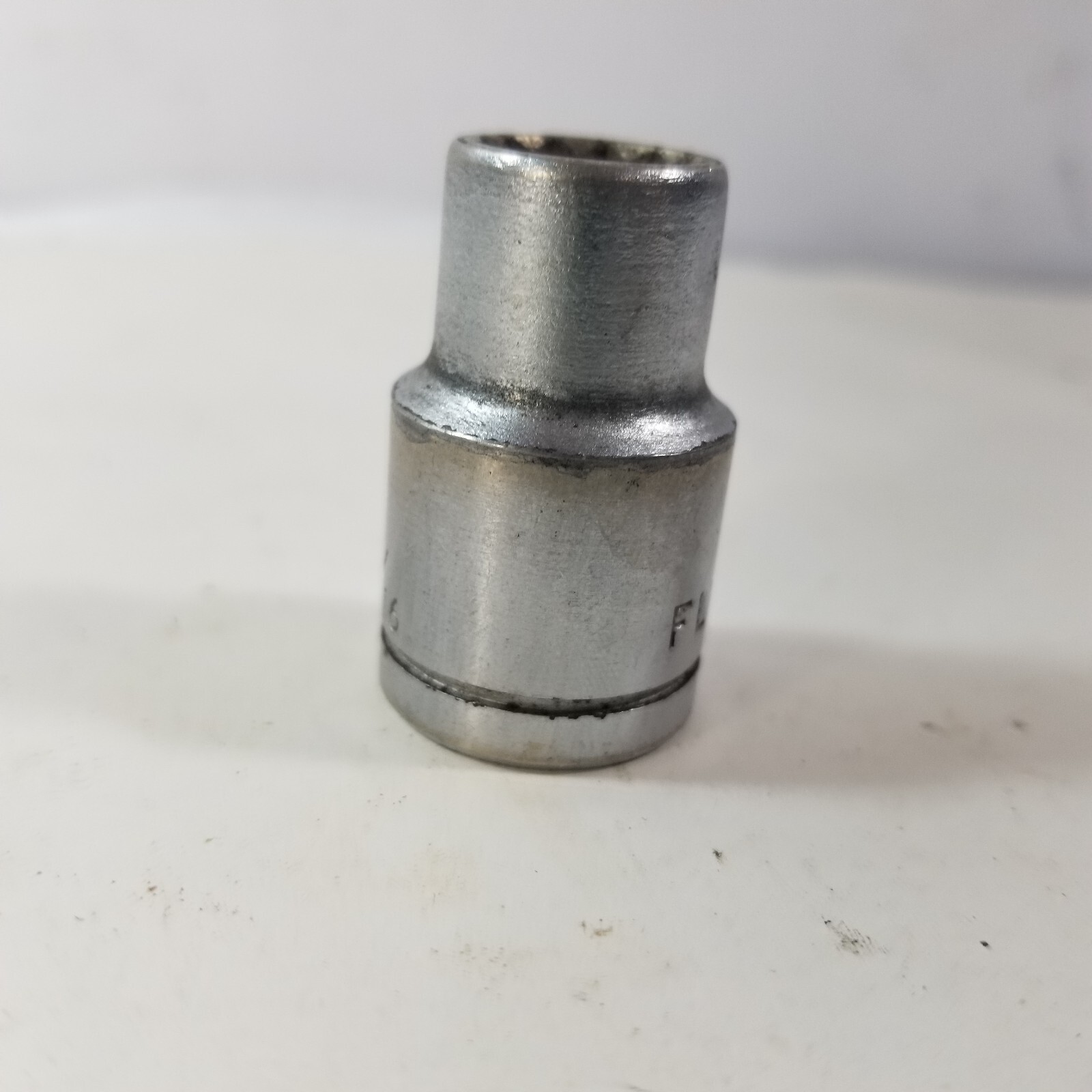 Fleet SAE Socket 7/16″, 12 point, 1/2in drive. R-1214 Made in USA