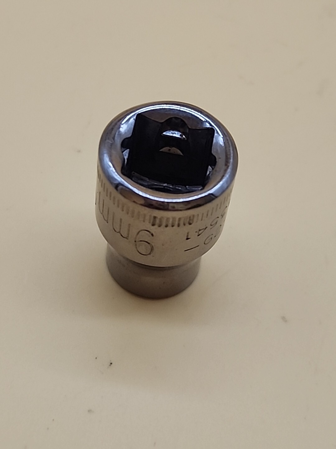Craftsman Tools Vintage NEW 9mm 6 Point 3/8″ Drive Shallow Socket G2-43541 USA