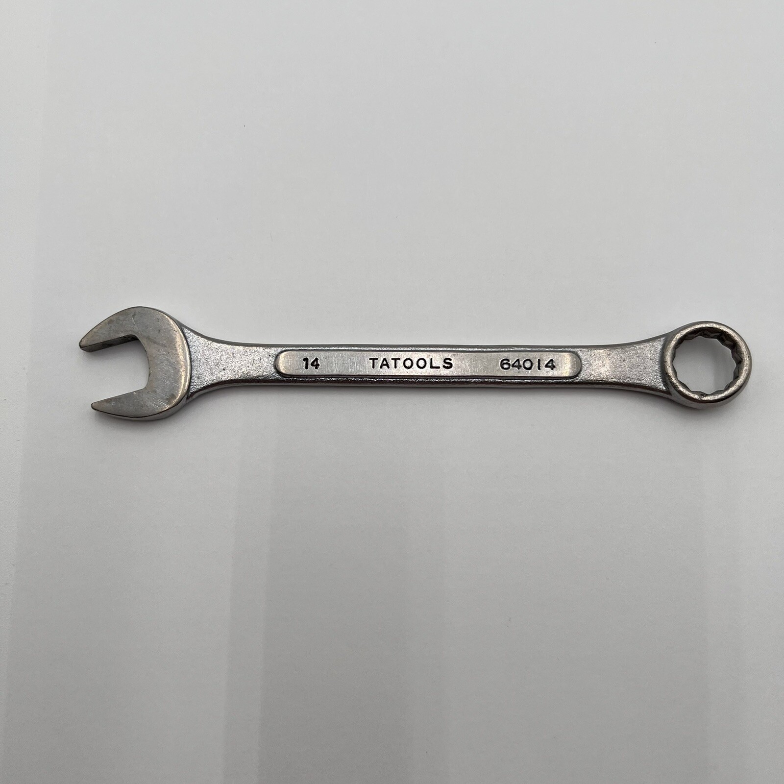 TATools Combination Wrench Set 6 Pc 10, 11, 12, 13, 14, 15 MM Drop Forged Taiwan