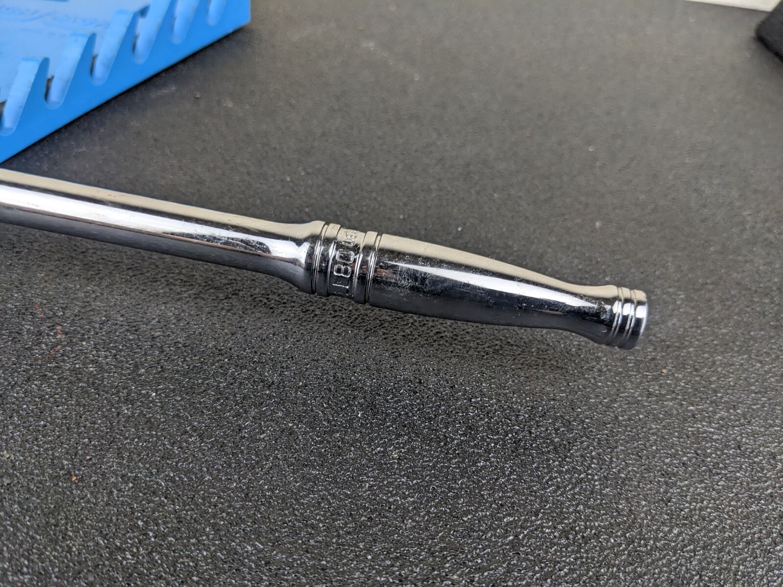 #bi538 Snap-on Tools FLL80 3/8″ Drive Extra Long Chrome Ratchet USA