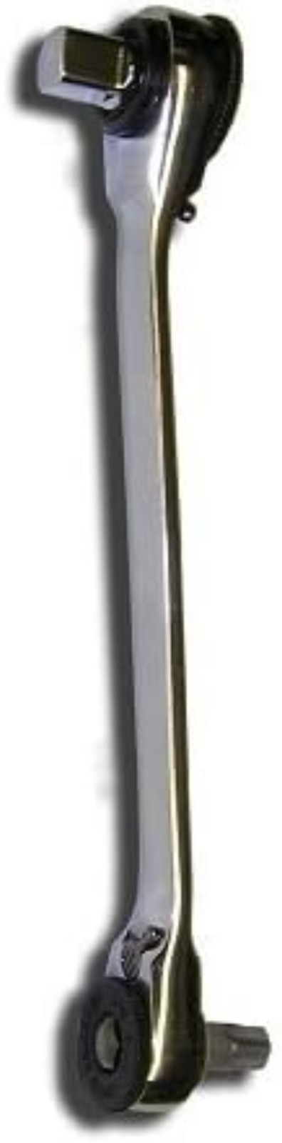 7.75 Inch Alloy Steel Fixed Square Ratchet Wrench with 6 Point Design
