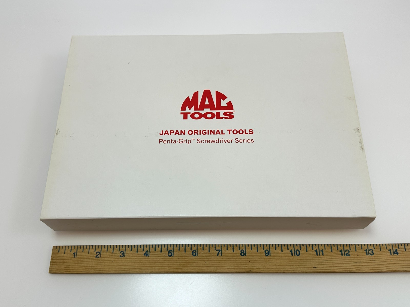NEW MAC Tools RARE Japan Limited Edition White PENTA-GRIP Handle Screwdriver Set