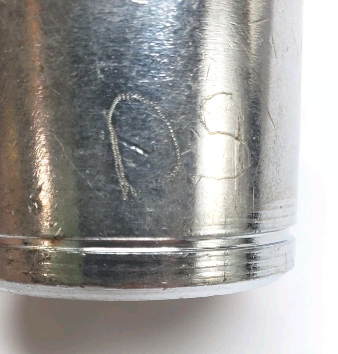 1-1/4in Chrome Socket, 1/2” Drive, 12 Point Taiwan