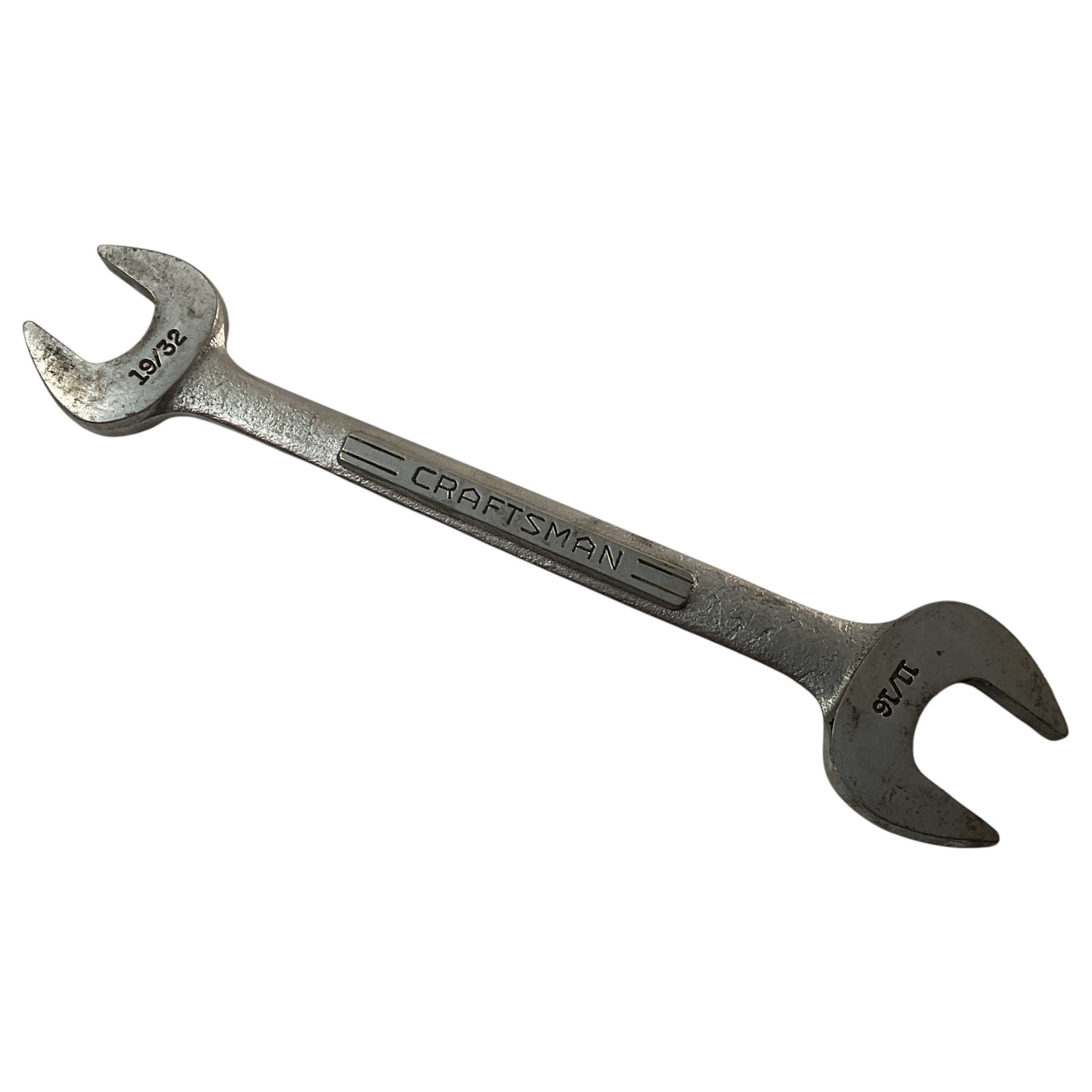 Craftsman Double Open End Wrench 19/32″ x 5/8″ SAE Forged Steel As Pictured USA