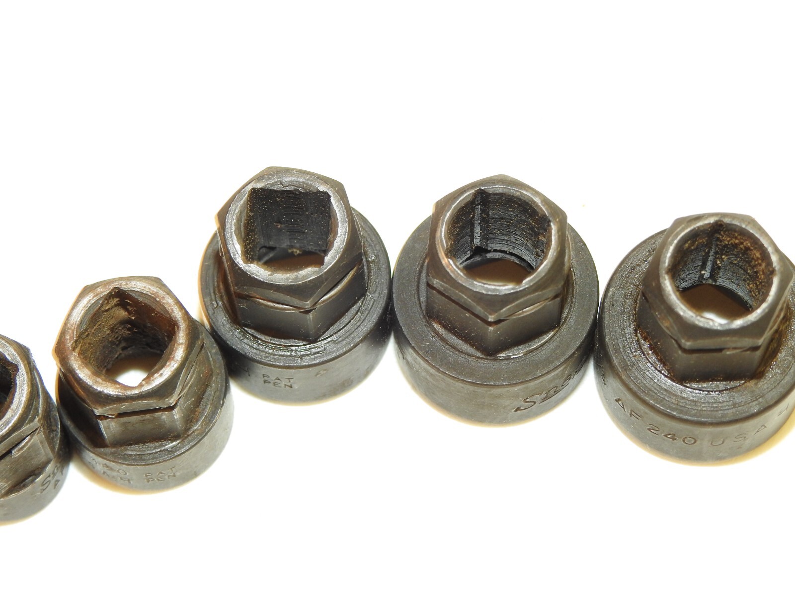 AFR-100 1964-69 Snap On Low Clearance PASS THRU Ratcheting Socket Set