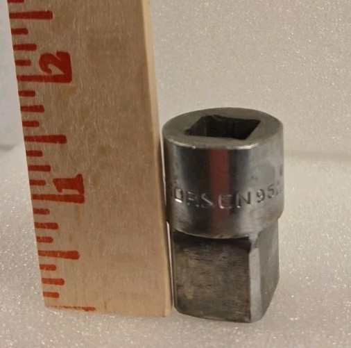 Vintage Thorsen 95 MFD U.S.A. Socket Drive Size Adapter 1/2″ Female to 3/4″ Male