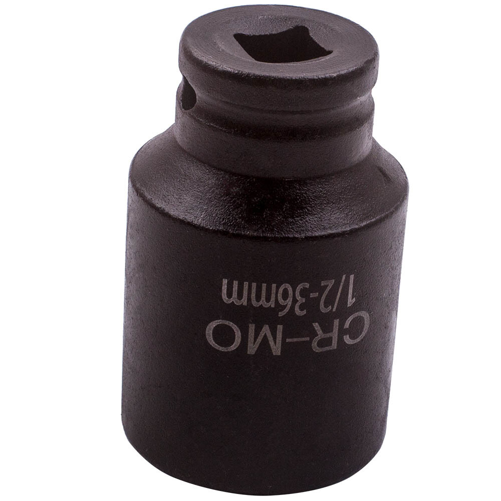 9pcs Deep Impact Socket Set 1/2″ Drive Metric Axle Hub Nut Socket 29mm-36-38mm