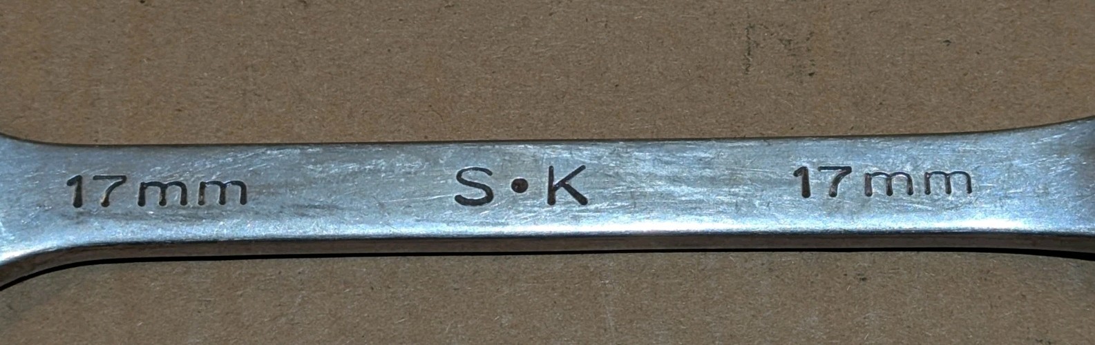 SK Professional Tools 88317 17mm Metric Combination Wrench 12-Point SuperKrome