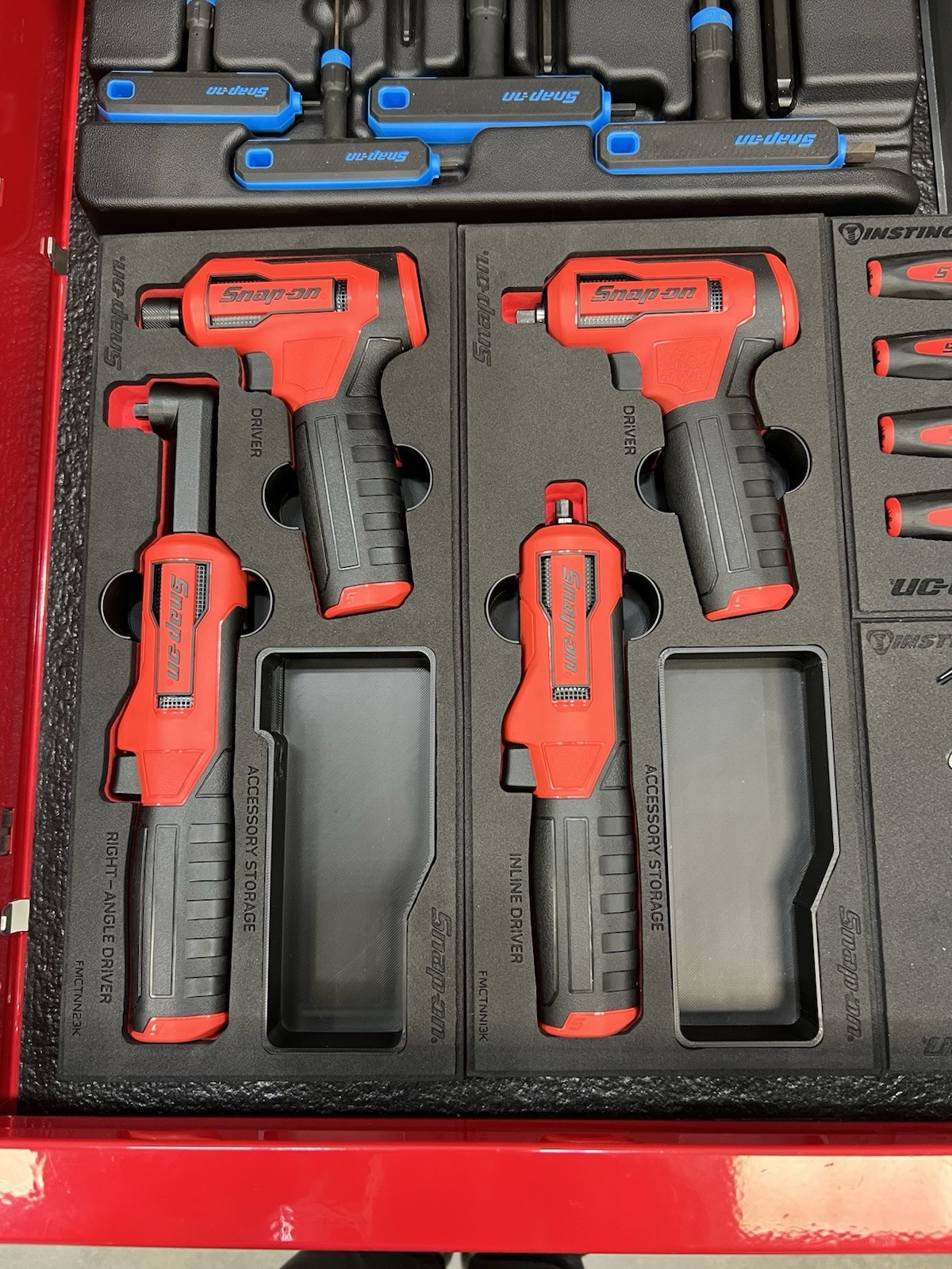 Tray Organizer for Snap On Tools CTNN2Q3KF Nano/Axcess Kit 1/4″ Drive Hex Bit