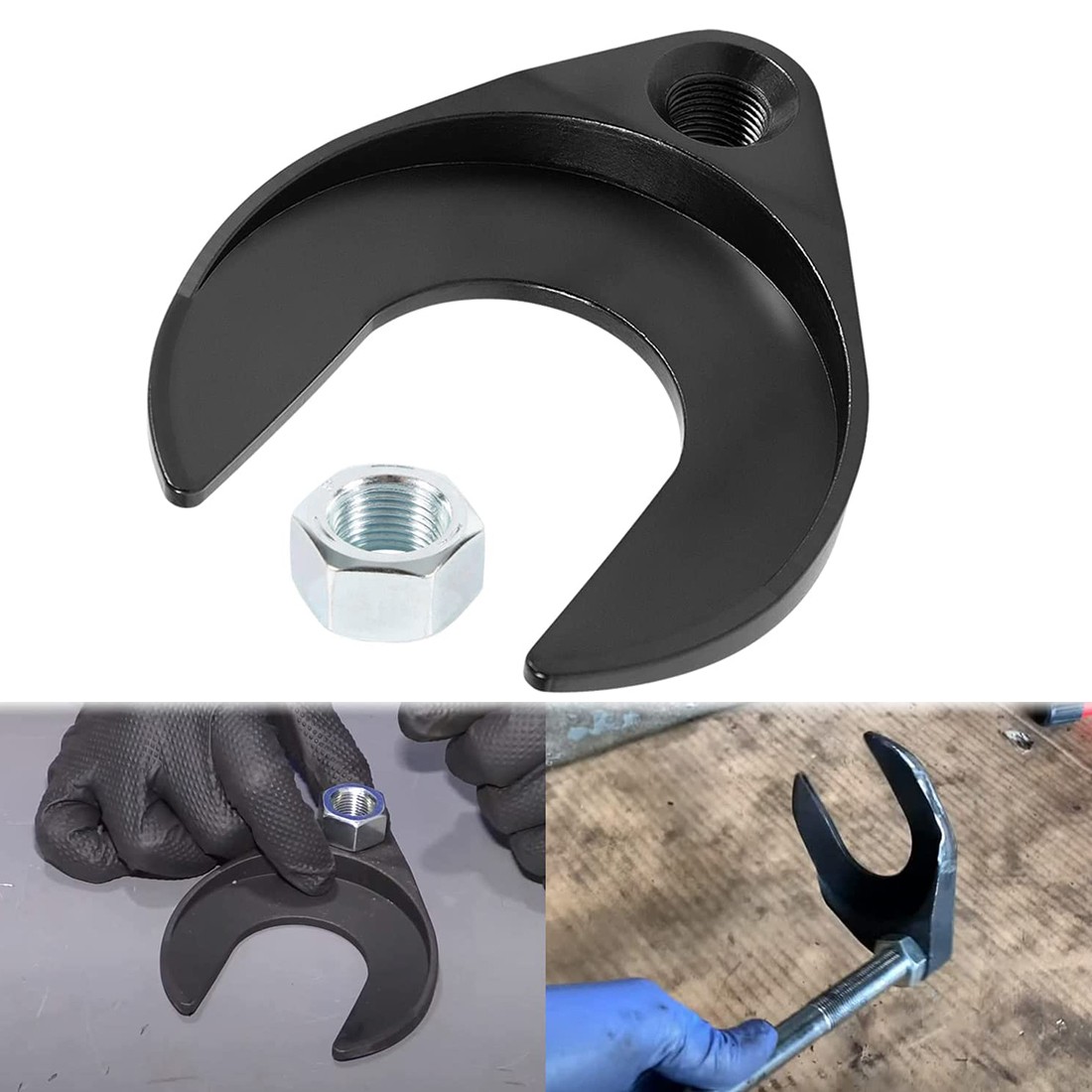 Front Wheel Drive Axle Pulley 48mm CV Axle Joint Puller Fork Removal Tool 1040