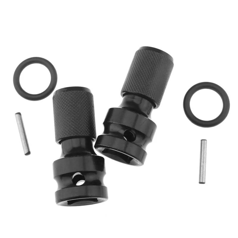 1/2 inch Square To 1/4 inch Hex Ratchet Socket Wrench Socket Adapter For Impact