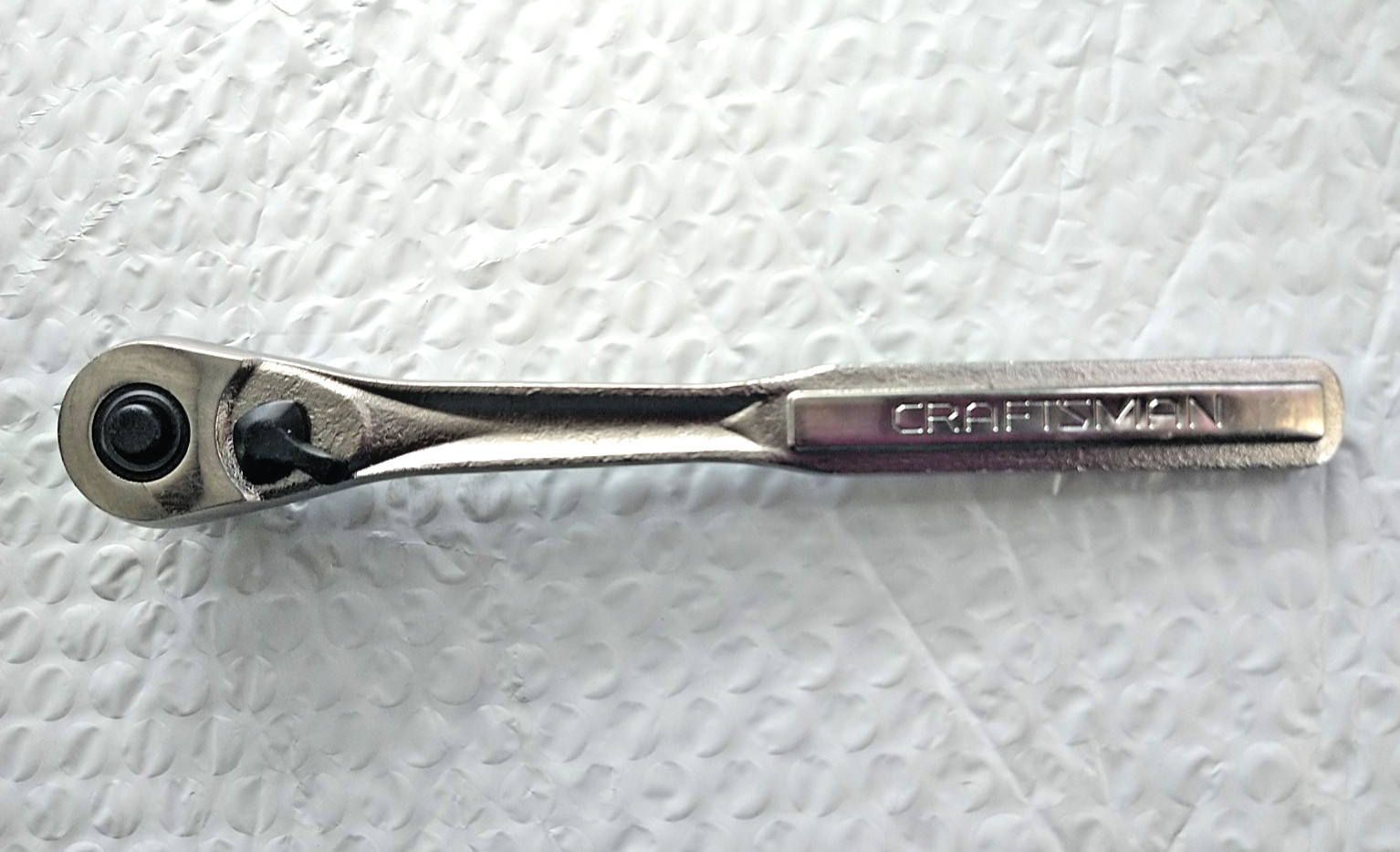 CRAFTSMAN TOOLS T2V44808, 3/8″ DRIVE RATCHET, 7.75″ L. *QUICK RELEASE**USA MADE*