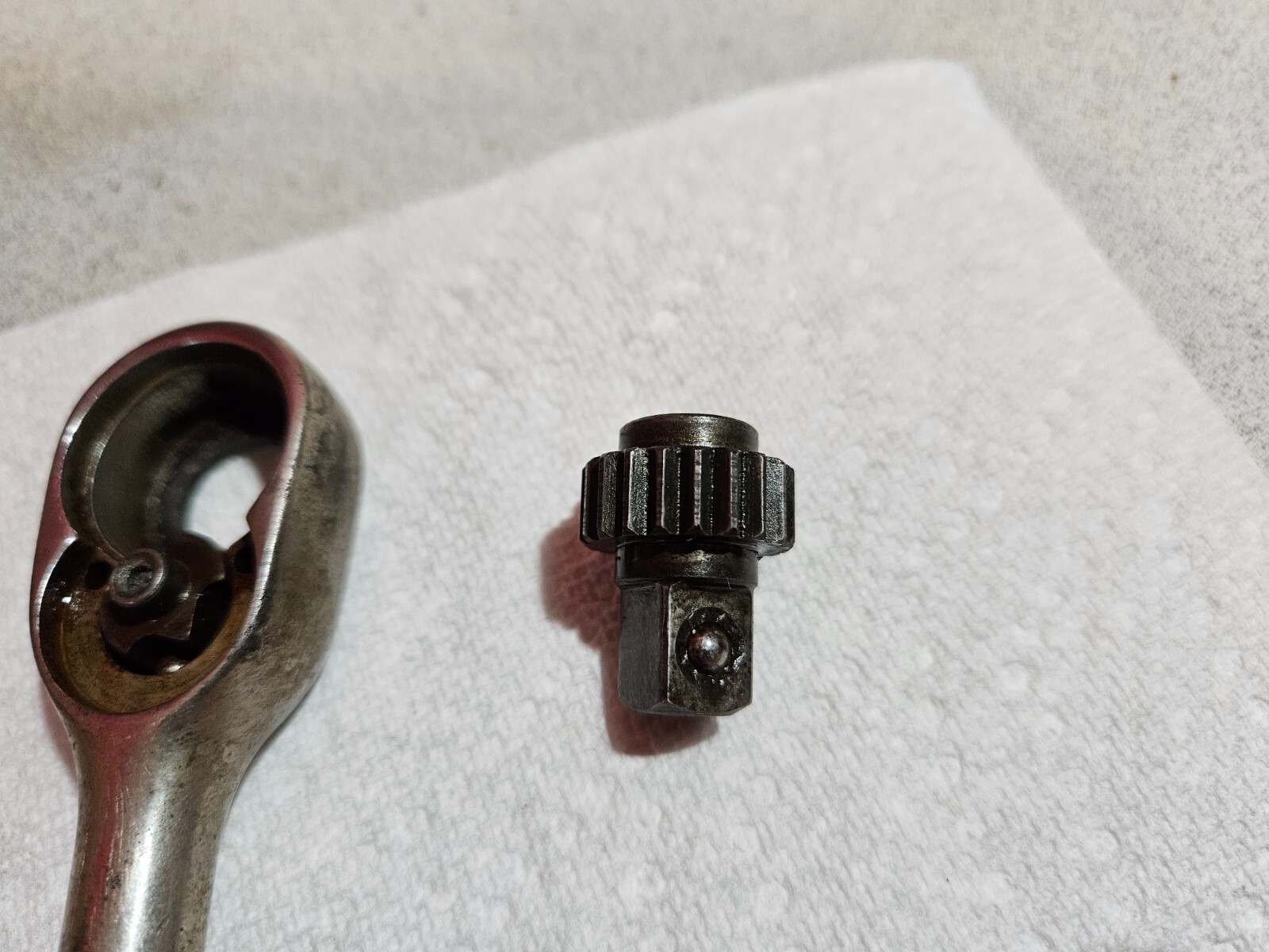 Snap-on F70N? 3/8″ Drive 7″ Long Ratchet CLEANED & LUBRICATED USA Vintage S12