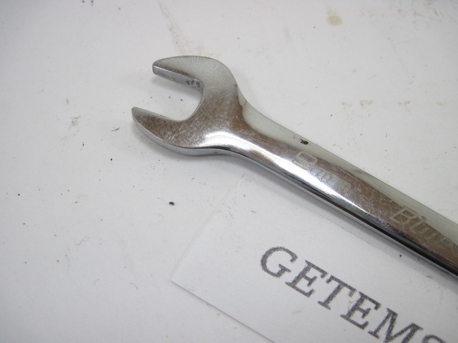 Blue Point By Snap On 9mm Ratcheting Reversible Metric Wrench BOERM9 NICE