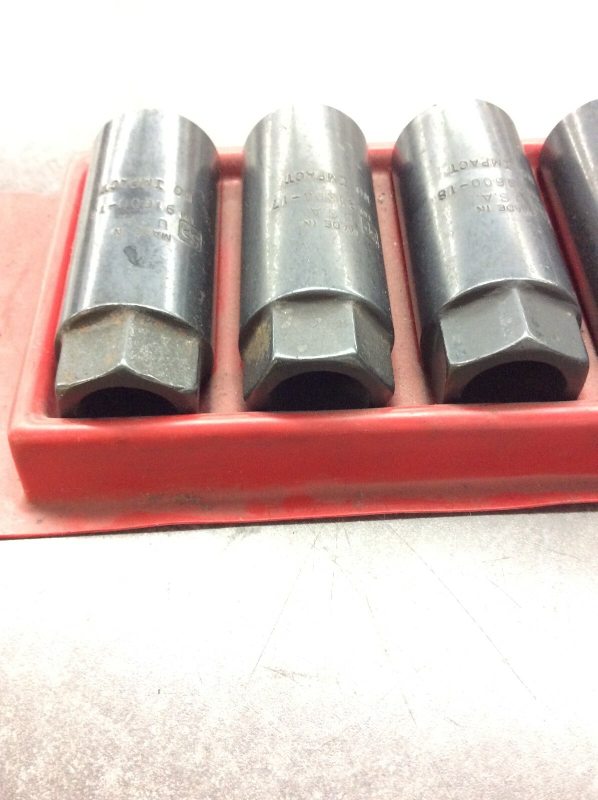 SP USA 91600 NO IMPACT DEEP SOCKETS 14MM,17MM,18MM,19MM,21MM,22MM WITH CASE